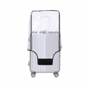 Transparent Clear PVC Waterproof Storage <b>Bags</b> with Zipper Foldable Luggage Cover-Durable & Easily Cleaned - Product Image 2