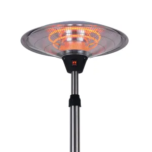 Standing Patio Heater With Carbon Fibre Tube For Outdoor Using