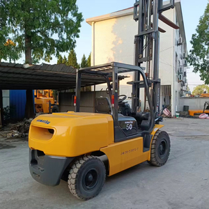 Montacargas Diésel Japonés TCM FD50 de 5 Toneladas, Tres Etapas, Desplazamiento Lateral, Motor Importado, Usado, 6 Meses de Garantía, Venta al por Menor - Product Image 1