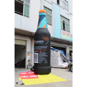 100% impreso inflable botella de cerveza <span class=keywords><strong>AMSTEL</strong></span> forma de botella de aire inflables - Product Image 2