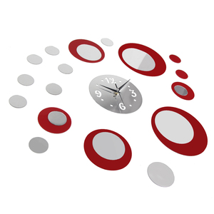 Elegant Creative <strong>Mirror</strong> Wall <strong>Clock</strong> <strong>Mirror</strong> Sticker DIY Acrylic Wall <strong>Clock</strong> - Product Image 3