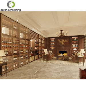 Vitrina de Exhibición de Cigarros de Cedro Español de Alta Calidad, Mueble para Sala de Fumadores, Vitrina de Vidrio Personalizada con Iluminación - Product Image 5