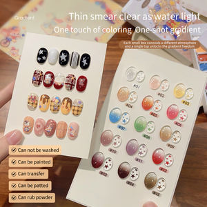 เจลทาเล็บลายฟอกซ์แมจิชเชียน แบบ 16 ช่อง สีสดชัด ติดทนนาน สำหรับเพ้นท์เล็บไล่เฉดสีแบบไล่ระดับ - Product Image 2