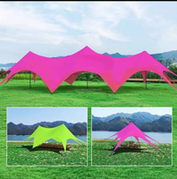 Tenda Nuziale a Due Cupole Colorata a Forma di Nuvola, Lussuosa Tenda da Esterno per Banchetti ed Eventi, Tenda da Montagna Leggera, Impermeabile e Resistente