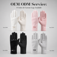 Gants d'hiver pour femmes à écran tactile intégral pour le cyclisme sportif en plein air