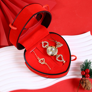 Coffret Cadeau Saint-Valentin & Fête des Mères – Collier Papillon en Papier Entièrement Sertie de Diamants, Style Affaires, Bijoux Chine W3273 - Product Image 4