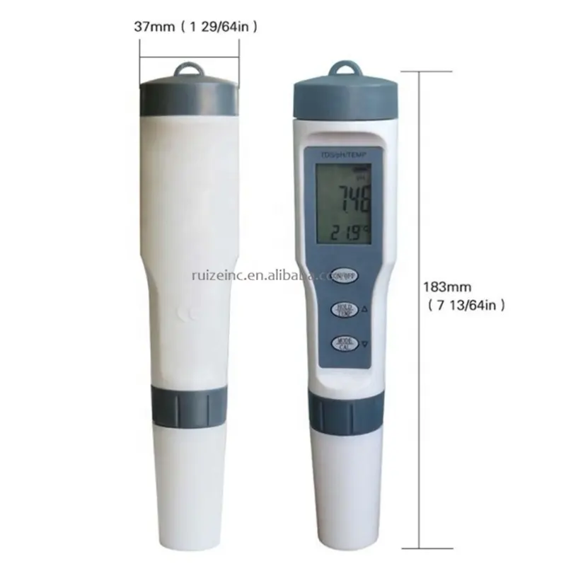 3 in 1 pH /TDS/sıcaklık yüksek hassasiyetli dijital rastgele anahtarlama Test kalemi EZ9901