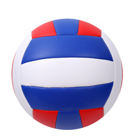 Ballon de volley-ball personnalisé pour adultes et étudiants, cousu à la machine, épaissi, antidérapant, universel, avec logo imprimable, en PVC durable