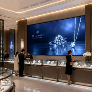 Ultra-Clear C1.95 512x128 4K Pixels Indoor LED Sign Board Aluminum Profile <b>Light</b> <b>Box</b> (500nits Brightness IP65 Waterproof 16-Bit - Product Image 3