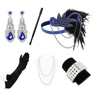 Accessoires pour robe fantaisie des années 1920, Costume <span class=keywords><strong>Charleston</strong></span> Gatsby dames 20s Flapper - Product Image 2