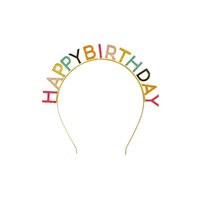 C'est mon anniversaire, serre-tête couronne cadeau, décorations de fête, serre-tête doré, joyeux anniversaire enfant, alliage réutilisable, décorations
