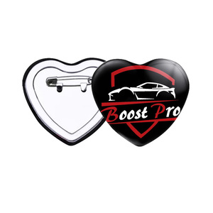 Giá rẻ tùy chỉnh trống hình trái tim từ nút Phù Hiệu Bán buôn <span class=keywords><strong>Maker</strong></span> - Product Image 4