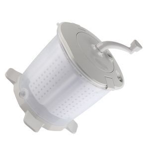 Machine <span class=keywords><strong>à</strong></span> laver manuelle portable <span class=keywords><strong>à</strong></span> <span class=keywords><strong>manivelle</strong></span> pour dortoir, appartement, camping, gris nordique - Product Image 6