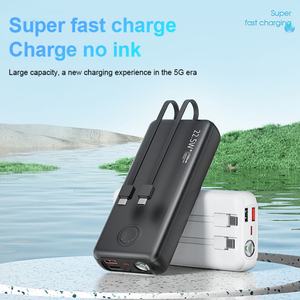 Batterie externe portable universelle avec logo de voyage, charge rapide PD22.5W, 10000mAh, écran LED, pour téléphone portable - Product Image 3