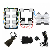 Appareil de massage pour siège de voiture 12V - Module de soutien lombaire gonflable - Convient aux SUV, berlines et modifications de véhicules utilitaires