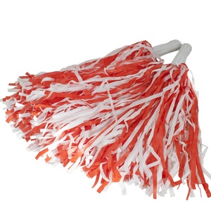 Nuovi pompon della squadra <span class=keywords><strong>Cheerleader</strong></span> con manico a bastone per giochi sportivi di spirito di squadra - Product Image 5