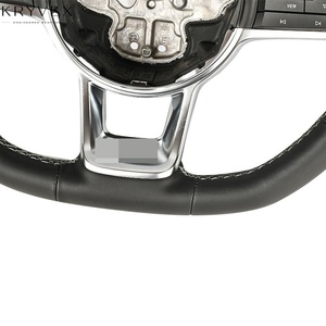 พวงมาลัยกีฬาคาร์บอนไฟเบอร์แท้และหนังแท้สำหรับรถยนต์โฟล์คสวาเกน กอล์ฟ7 เอ็มเค7 จีทีไอ 7อาร์ ยี่ห้อคริเว็กซ์ - Product Image 5