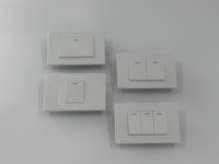 Interrupteur mural et prise de type 118 à bouton-poussoir, norme américaine, pour la peinture sur PC, pour la maison, l'hôtel, fournisseur d'équipements électriques