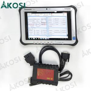 เครื่องมือสแกนวินิจฉัยรถบรรทุกหนักพร้อมใช้งาน FZ G1แท็บเล็ต + สำหรับ sinotruk HOWO shacman สำหรับ howo/ A7/T7H /sitrak/hohan cnhtc - Product Image 6