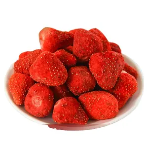 European standard Hot Sale good quality lower price TTN no sugar freeze dried strawberry