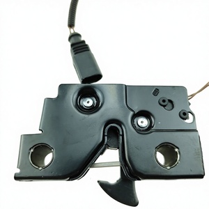 Serrure de capot moteur pour Volkswagen Golf Touran 5G1823509 5G0953236, pièce de rechange noire en PP - Product Image 1