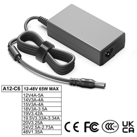 Adaptor AC 24V2.5A 60W dengan konektor kunci sekrup untuk strip LED lampu Digital printer 3D Mini PC kamera CCTV alat listrik