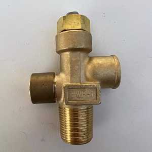 Vanne d'angle au propane BWF-1, structure d'arrêt manuel pour l'utilisation de bouteilles de gaz, d'eau et d'huile - Product Image 2