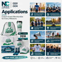Ensemble Cadeau Personnalisé pour Journée Sportive Universitaire, Kit de Marchandises pour Événement Collégial, Souvenir d'Activité de Team Building, ODM OEM