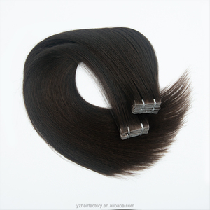 Extensiones de Cabello Remy Ruso Yuanzhen de Doble Trama con Cinta Invisible al por Mayor, Cabello Virgen sin Costuras con Doble Trama a Máquina - Product Image 6