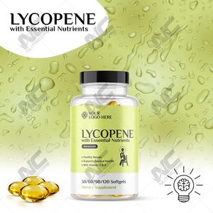 Cápsulas blandas de licopeno de buena calidad del proveedor indio de confianza, paquete de 3 suplementos dietéticos para el cuidado de la salud - Product Image 3