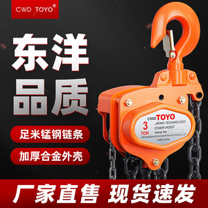 Hand Chain Hoist Steel 1 Ton 2 Ton 3 Ton 5 Ton Construction Site Lifting Equipment - Product Image 4