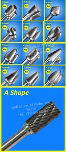 Juego de 10 Fresas Rotatorias de Carburo de Tungsteno de Grado Industrial DL DINGLI, Dureza HRA89-HRA92.9, Tamaño Personalizable, Lima - Product Image 3