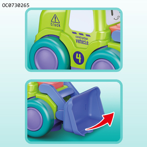 <span class=keywords><strong>Bulldozer</strong></span> universel de <span class=keywords><strong>dessin</strong></span> <span class=keywords><strong>animé</strong></span> pour enfants, mini voiture électrique de musique - Product Image 5