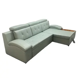 Große Sofa garnitur Möbel L-Form Sofa Lounge für Wohnzimmer Funktions sofa Sperma Bett mit Stauraum