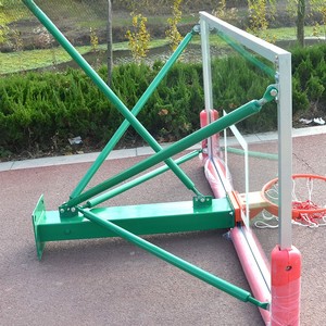 Supports de basket-ball muraux d'extérieur réglables pour adultes et enfants - Product Image 4