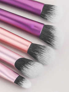 ชุดแปรงแต่งหน้าแบบพกพาขนาดเล็ก 10 ชิ้น สำหรับขายส่ง ขนแปรงสังเคราะห์ วีแกน ใช้งานสะดวก เหมาะสำหรับการเดินทาง รับผลิตแบบ OEM/ODM - Product Image 5