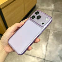 Coque de téléphone en TPU souple dépoli translucide couleur bonbon style Ins pour iPhone 18 17 16 15 14 13 Pro Max, ultra-fine et transparente