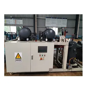 Screw Chiller Compressor Semi-Hermetic Water Cooled Condensing Unit