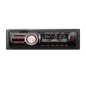 Car Radio MP3 Stereo 1DIN with LCD Display Car Radio MP3 FM AM transmitter Support Remote Hands Free