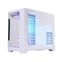 Gaming PC Case EATX ATX Mid Tower PC Case Tempered Glass RGB Computer Case for Desktop Gaming PC