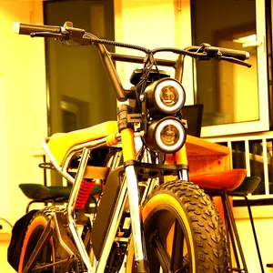 Moto Electrica จักรยานไฟฟ้า48V,ขายส่งจักรยานไฟฟ้า4LEAF จักรยานระบบกันสะเทือนคู่500W