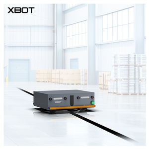 Venta Directa de Fábrica, Robot <span class=keywords><strong>AGV</strong></span> XBOT de 50 kg, Chasis Inteligente, Navegación por Banda Magnética, Equipo Automático de Manipulación de Materiales - Product Image 1
