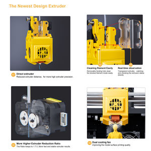Imprimante <span class=keywords><strong>3D</strong></span> Fliyng Bear Ghost 6 en métal, Core X Y, impression rapide multicolore, connexion Wifi, haute précision - Product Image 3