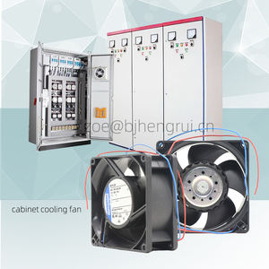 Ventilateur de refroidissement axial électrique à bille 230 V CA 92x92x38 mm 146 m³/h 6800 tr/min pour équipement de télécommunications, module de batterie et armoire (référence 3214JH) - Product Image 4