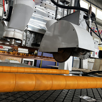 Router CNC para Madera Jinan Mosencnc 1325 9Kw ATC+Saw, Controlador Syntec LNC, Alta Velocidad y Eficiencia en Grabado, Corte y Fresado de Madera y Metal