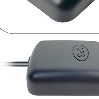Antena GPS GNSS Magnetik Perekat Hitam Eksternal dengan Pilihan Konektor Model 3M-K2-Z
