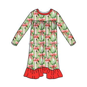 Yiying <span class=keywords><strong>Camicia</strong></span> <span class=keywords><strong>da</strong></span> <span class=keywords><strong>Notte</strong></span> Personalizzata per Bambine in Morbido Bambù di Alta Qualità, Comoda e Vaporosa, per Autunno e Inverno - Product Image 4