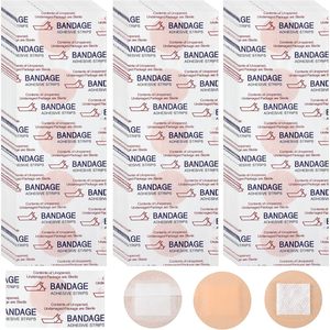 Apósito redondo pequeño de plástico PE impermeable para heridas menores, imperfecciones, acné, vacunas y otros tratamientos de heridas con adhesivo. - Product Image 4