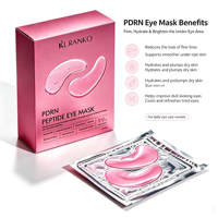 Patchs pour les yeux OEM ODM éclaircissants, anti-cernes, anti-rides et anti-ridules, à base de PDRN et d'ADN de saumon