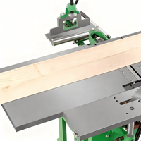 Machine à bois multifonctionnelle combinée 300 mm : Scie à table, raboteuse, mortaiseuse, machine à découper et à raboter le bois polyvalente